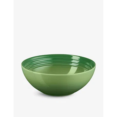 Le Creuset Bamboo Green Stoneware Cereal Bowl 16cm In Bamboo Green