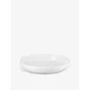 Le Creuset White Stoneware Coupe Pasta Bowl 22cm In White