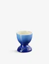 Le Creuset Azure Blue Stoneware Egg Cup In Azure Blue