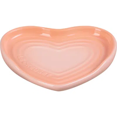 Le Creuset Stoneware Heart Spoon Rest In Peche