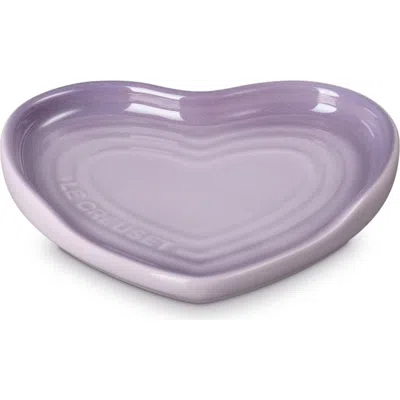Le Creuset Stoneware Heart Spoon Rest In Purple