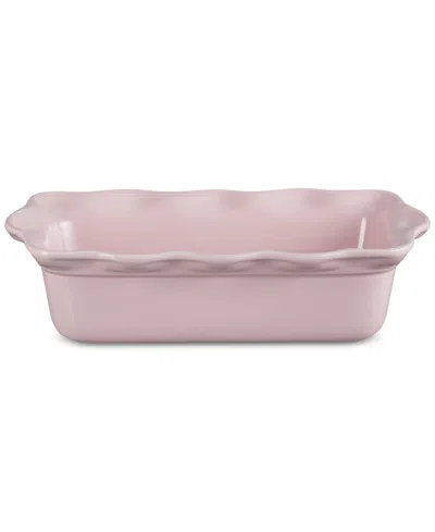 LE CREUSET STONEWARE HERITAGE 9" FLUTED LOAF PAN