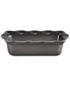 Le Creuset Heritage Stoneware 9-inch Fluted Loaf Pan In Oyster