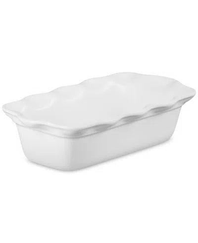 LE CREUSET STONEWARE HERITAGE 9" FLUTED LOAF PAN