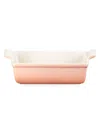 Le Creuset Stoneware Heritage 9'' Loaf Pan In Peche