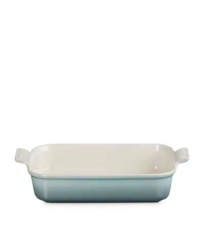 Le Creuset Stoneware Heritage Baking Dish In Blue