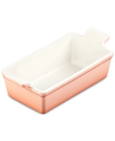 Le Creuset Stoneware Heritage Loaf Pan, 9" In Peche