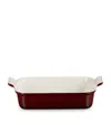 Le Creuset Stoneware Heritage Rectangular Dish In Burgundy