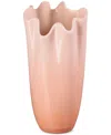 Le Creuset Iris Stoneware Vase In Peche