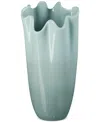 Le Creuset Iris Stoneware Vase In Sea Salt