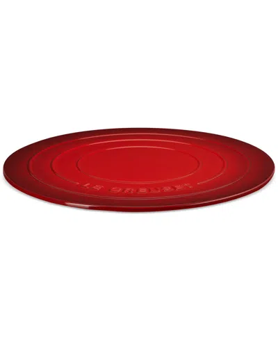 Le Creuset Stoneware Large 15" Round Pizza Baking Stone In Red