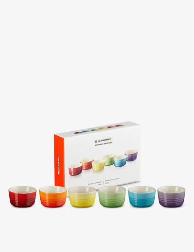 Le Creuset Stoneware Mini Ramekins Set Of Six