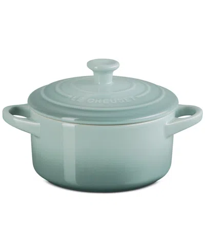 Le Creuset Stoneware Mini Round Cocotte, 24 Oz. In Green
