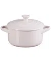 Le Creuset 24-ounce Mini Stoneware Cocotte In Shallot