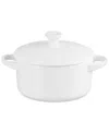 Le Creuset 24-ounce Mini Stoneware Cocotte In White