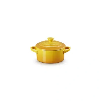 Le Creuset Stoneware Mini Round Cocotte, 8 Oz. - Nectar