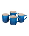 Le Creuset Set Of Four 14oz Mug Color Box In Marseille