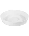 Le Creuset Stoneware Oval 13" Chip And Dip Platter In White