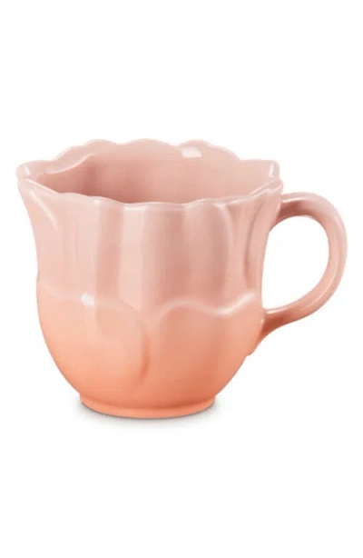 Le Creuset Stoneware Petal Mug In Pink