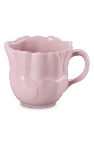 Le Creuset Stoneware Petal Mug In Pink