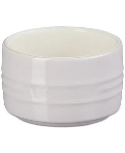 LE CREUSET STONEWARE ROUND STRAIGHT WALL RAMEKIN 