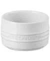Le Creuset Meringue Stoneware Stackable Ramekin 9cm In White
