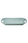 Le Creuset Stoneware Serving Platter In Blue