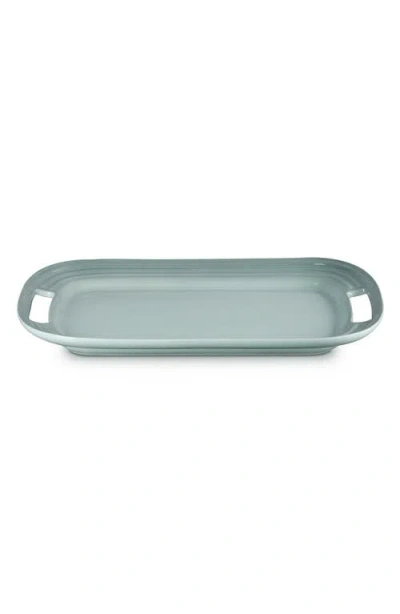 Le Creuset Stoneware Serving Platter In Blue