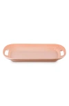 Le Creuset Stoneware Serving Platter In Pink