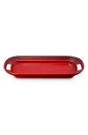 Le Creuset Stoneware Serving Platter In Red