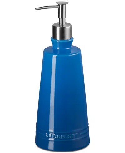 LE CREUSET STONEWARE SIGNATURE 20-0Z. SOAP DISPENSER