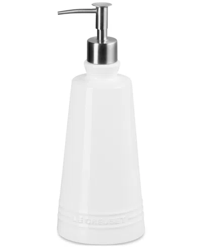 LE CREUSET STONEWARE SIGNATURE 20-0Z. SOAP DISPENSER