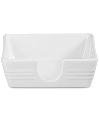 LE CREUSET STONEWARE SIGNATURE COCKTAIL NAPKIN HOLDER