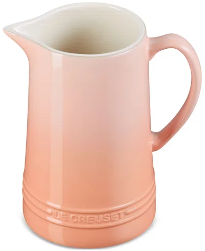 Le Creuset Stoneware Signature Pitcher In Peche