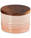 Le Creuset Signature Stoneware 7-ounce Storage Canister In Peche