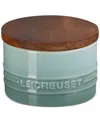 Le Creuset Signature Stoneware 7-ounce Storage Canister In Sea Salt