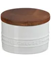 Le Creuset Signature Stoneware 7-ounce Storage Canister In White
