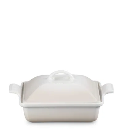 Le Creuset Stoneware Square Dish In Neutral