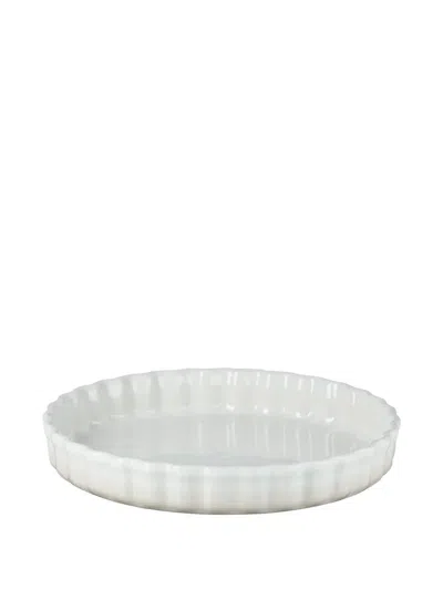 Le Creuset Stoneware Tart Mold (2.1l) In White
