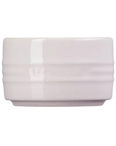 Le Creuset Straight Wall Ramekin In White