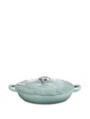 Le Creuset Tegame Flower-shaped Casserole Dish In Blue