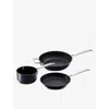 Le Creuset Toughened Non-stick Saucepans Set Of Three