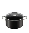 Le Creuset Toughened Non-stick Deep Casserole Dish In Black