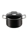 Le Creuset Toughened Non-stick Deep Casserole Dish In Black