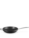 Le Creuset Toughened Non-stick Deep Frying Pan (30cm) In Black