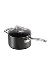Le Creuset Toughened Non-stick Saucepan In Black