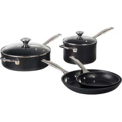 Le Creuset Toughened Nonstick 6 Piece Cookware Set In Silver;black