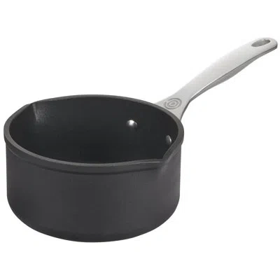 Le Creuset Toughened Nonstick Open Saucepan With Pour Spouts In Grey