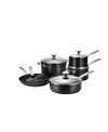 Le Creuset Toughened Nonstick Pro 10-pc. Cookware Set In Black