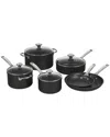 Le Creuset 10-piece Toughened Nonstick Pro Cookware Set